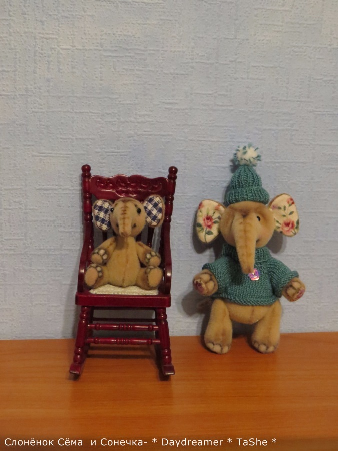 Третий слон... слоненок — Авторские мишки Тедди и друзья: фото (фото 10)