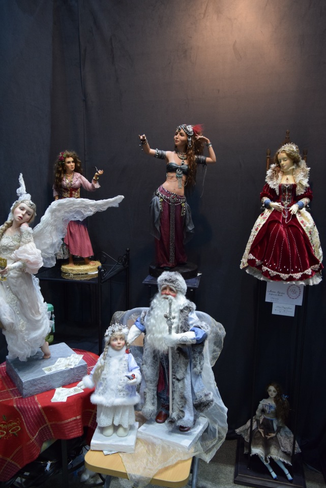 VIII Московская международная выставка Искусство куклы. Таланты и поклонники. Часть II