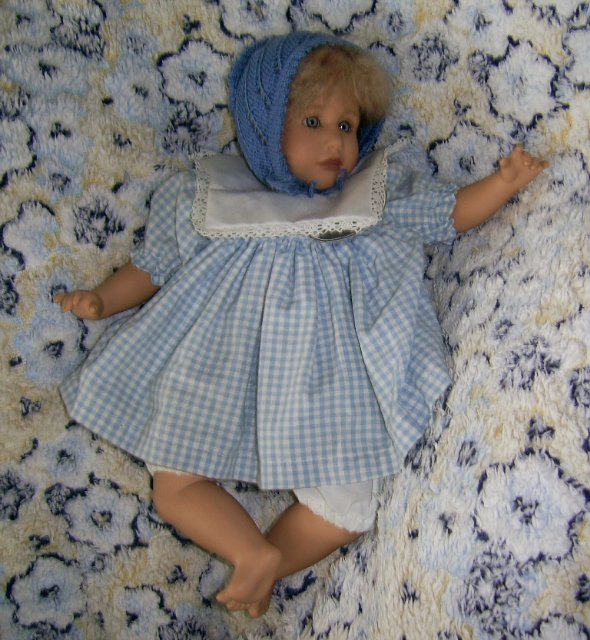 Коллекционная кукла от Ruth Treffeisen