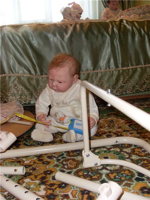 Колыбель для кукол реборн. Ура! пока одна на всех (фото 3)