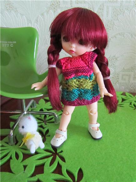 Сказка о новом комбинезончике или как Мэгги примеряла косы