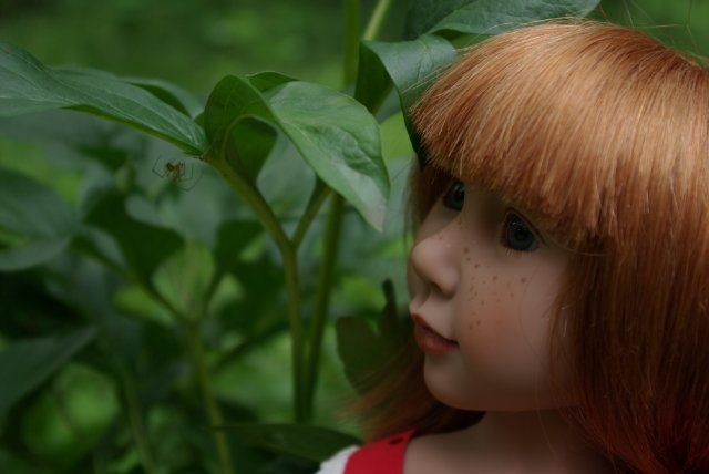 Лесная фея. Коллекционная кукла Мариелену от Zwergnase