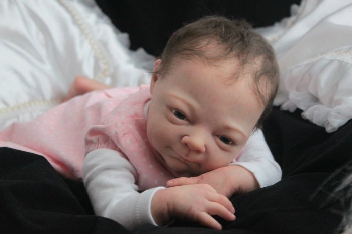 Девочка Ника. Куколка реборн Вишни Виктории