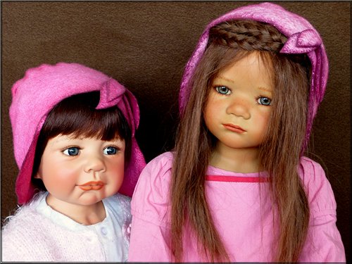 Милина и Мириам приглашают в гости... Куклы Annette Himstedt