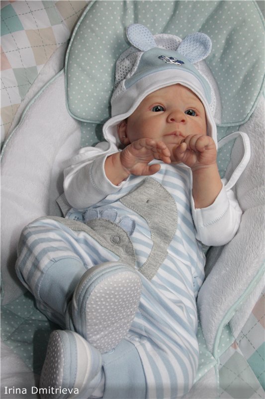 Малыш реборн из молда Сили | Бэйбики Малыш реборн из молда Сили