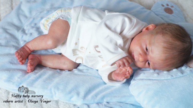 Мой маленький Ангел. Продолжение... кукла реборн Олеси Венгер (фото 8)