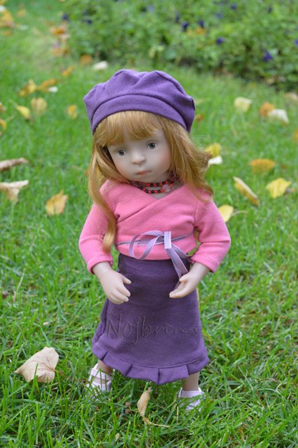 Осень с Линой. Кукла от Kaethe Kruse (фото 8)