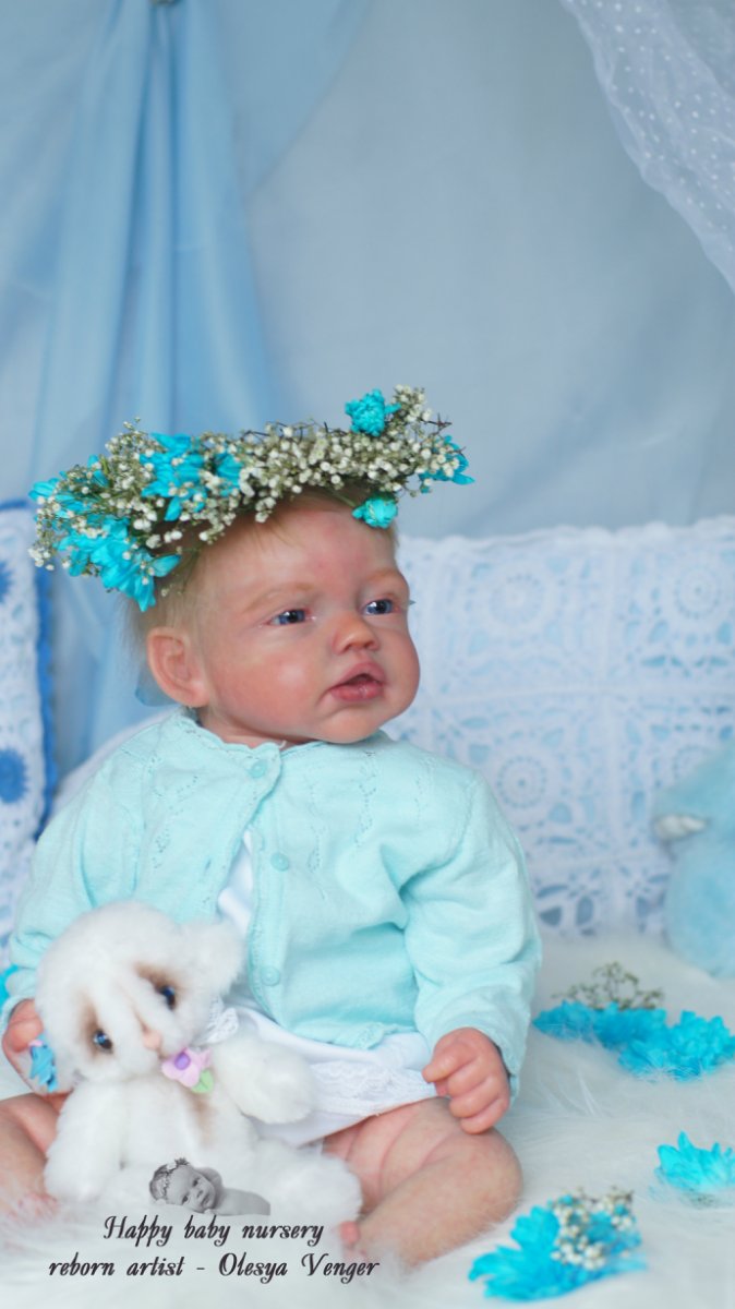 Моя маленькая Бэль. Кукла реборн Олеси Венгер