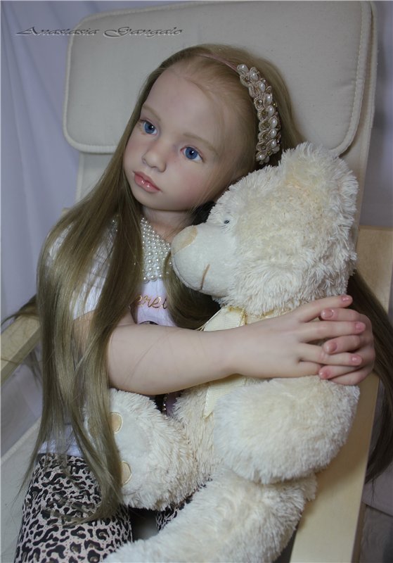 Ангелов много ни бывает. Ангелина. Кукла реборн Анастасии Гангало