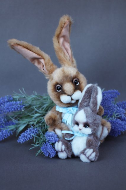 Заяц Луиджи. Авторская игрушка Татьяны Матляк (фото 10)