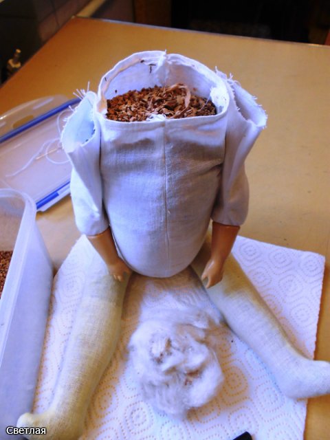 Реставрация самых ранних антикварных кукол Effanbee, 1912 год. + БОНУС, поработаем с кракелюром