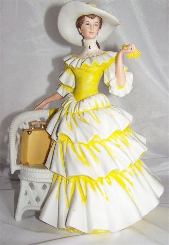 ...История небольшой статуэтки... Миссис Элби или Mrs. Persus Foster Eames (P.F.E.) Albee