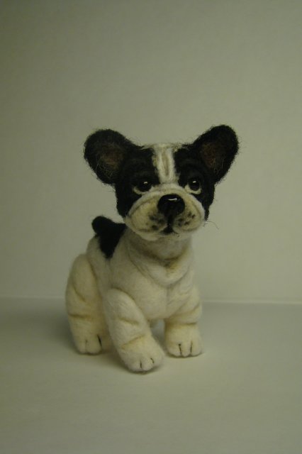 Маленький, но важный. Авторская игрушка валянием из шерсти