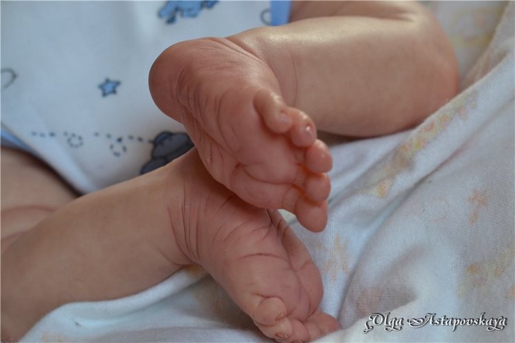 Кукла реборн Mathis от Gudrun Legler, художник Ольга Астаповская