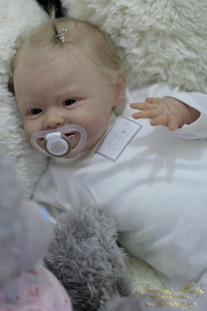 Мой весенний лучик солнышка - Харпер. Кукла реборн Анастасии Бочковой