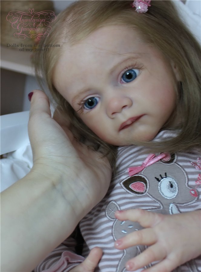 Дарина. Мой Прототип реборн Фрида от Каролы Вегерих