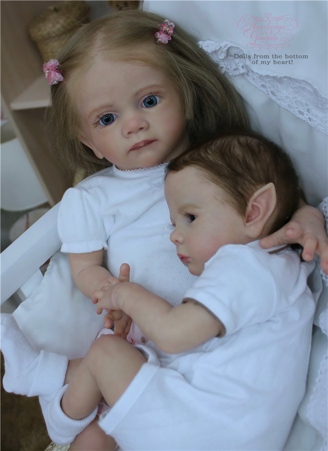 Дарина. Мой Прототип реборн Фрида от Каролы Вегерих