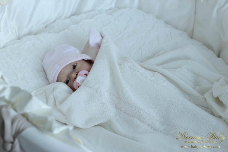 Маленькая капелька - Аделия! Кукла реборн Анастасии Бочковой