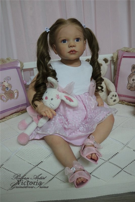 Еще немного о Виктории. Кукла реборн Гринистовой Ирины