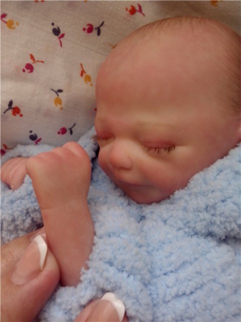 Кукла реборн Василь или Василина (фото 6)