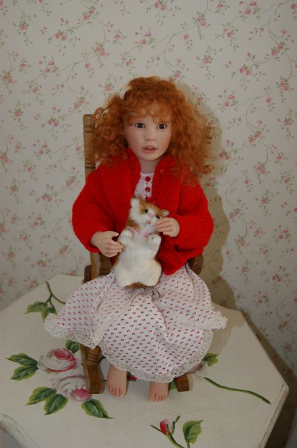 Очаровательная детка "Sweet kitten" OOAK by Julie Fischer (фото 5)