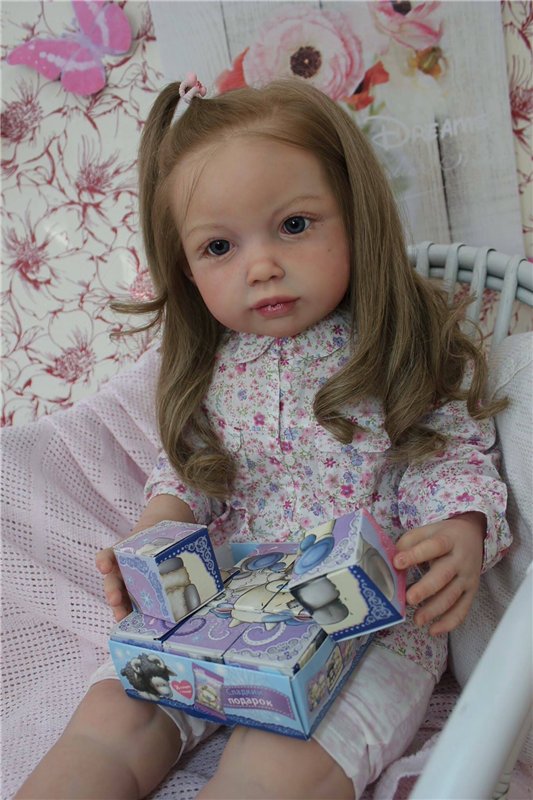 Ласковая Лиза. Кукла реборн Анастасии Гангало