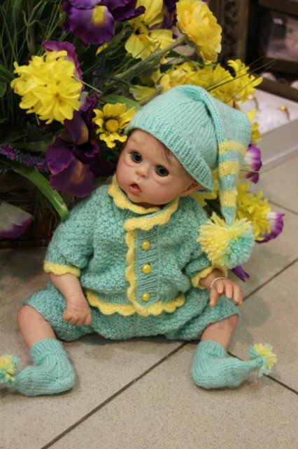 Эльфик реборн Ромашка, Ofelia by Olga Auer (фото 7)