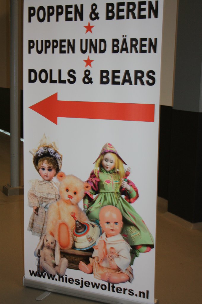 Выставка кукол, мишек тедди, кукольных домиков и миниатюры в Den Bosch (Нидерланды) 24-25 октября 2015 год. Часть вторая