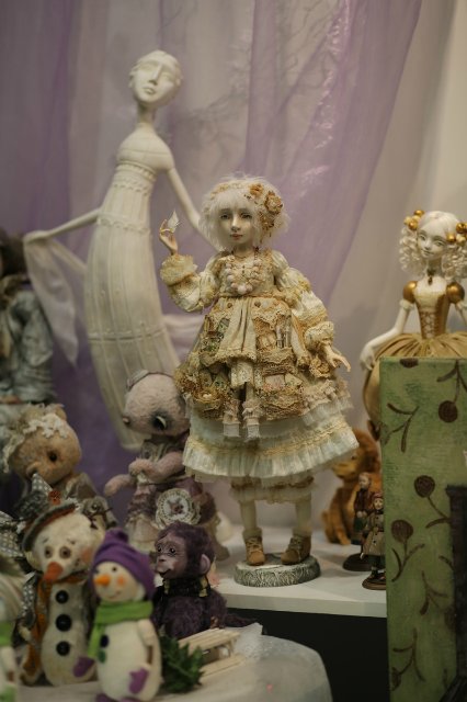 Великолепие выставки "Искусство Куклы" 11 декабря 2015 г