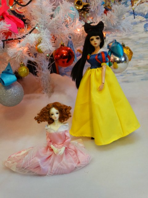 Новогодний бал принцесс — Одежда и обувь для кукол своими руками: фото