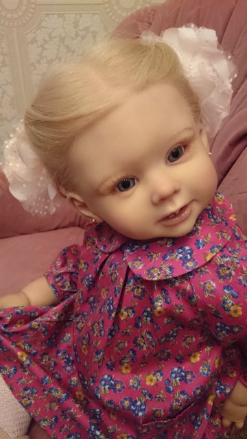 Мое солнышко - малышка Джастина из молда Бонни by Linda Murray