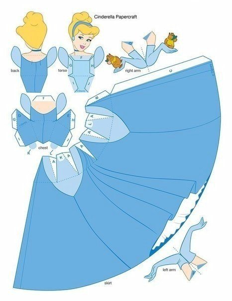 Мои любимые бумажные куклы для вырезания