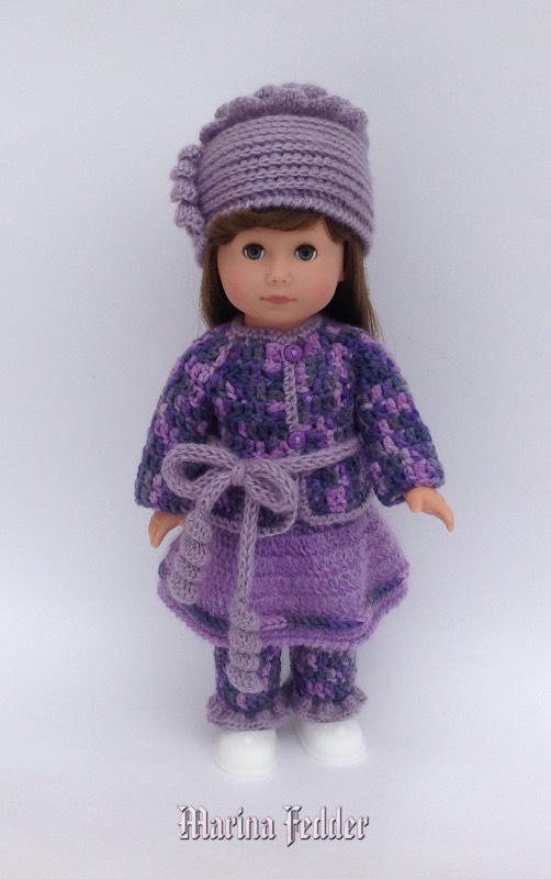 А нам все фиолетово…))) — Одежда и обувь для кукол своими руками: фото (фото 4)