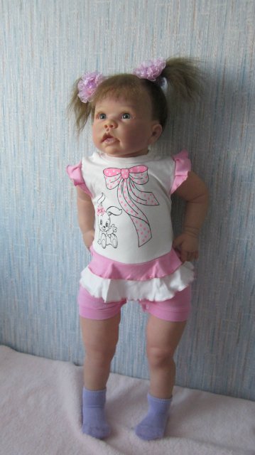 Моя малышка реборн Наташенька