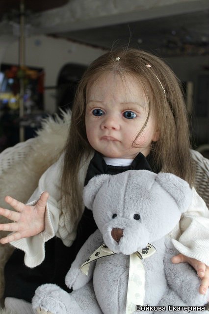 Кукла реборн Frida от Karola Wegerich в моём исполнении