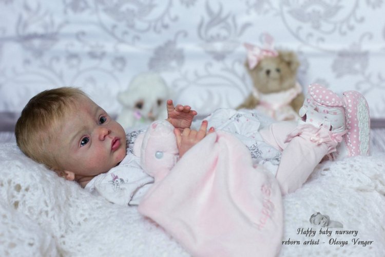 Мой ангел, моя нежность, моя Амелия. Кукла реборн Олеси Венгер