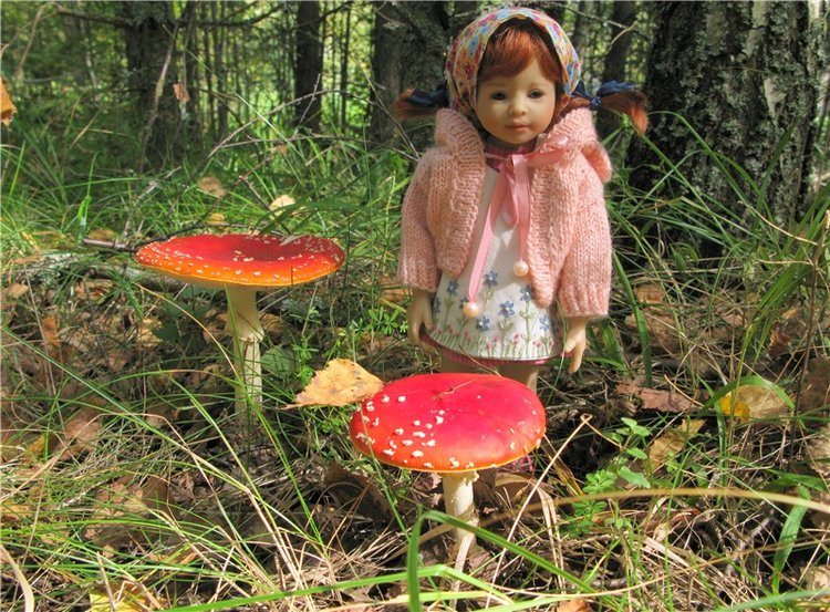 Осенний блюз — Куклы Heidi Plusczok (Хайди/Хейди Плюсчок) — фото (фото 8)