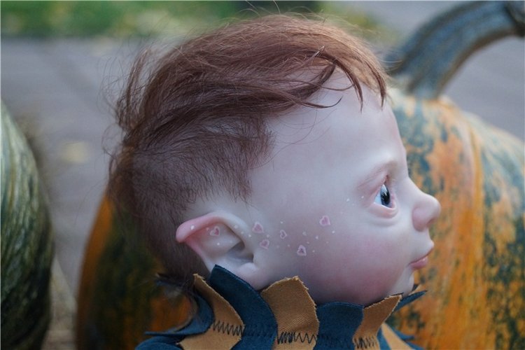 Осенний эльфик Ждан-кукла реборн Рязановой Елены (фото 4)