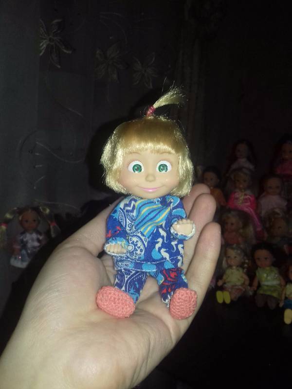 Новые Машки в кармашке — Куклы Маша и Медведь (Simba): Маша в кармашке