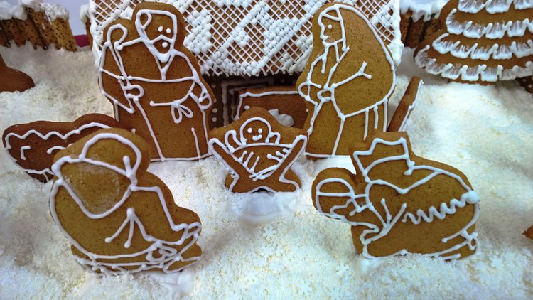 Рождественская пряничная деревня и вертеп из домиков ИКЕА (пошаговая инструкция с фотографиями) | Бэйбики Рождественская пряничная деревня и вертеп из домиков ИКЕА (пошаговая инструкция с фотографиями)