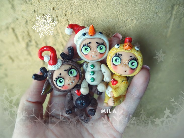 Новые лучи добра от Милы — Лепка авторских игрушек и папье (фото 4)