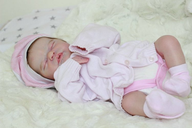 Маленькая бусинка Америкус, кукла реборн Беспаловои Жанны