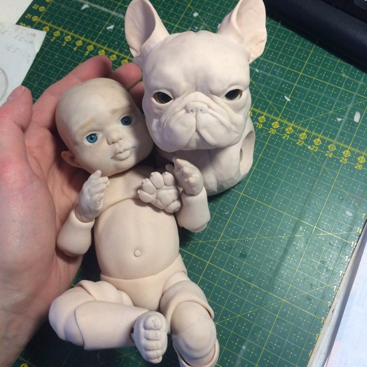 Мои новые проекты. Авторские шарнирные куклы