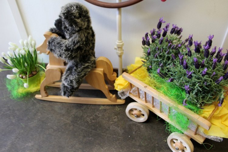 Пасхальная встреча в магазине кукол Гюнзел. Новая коллекция из резин 2017. Mila i Robin