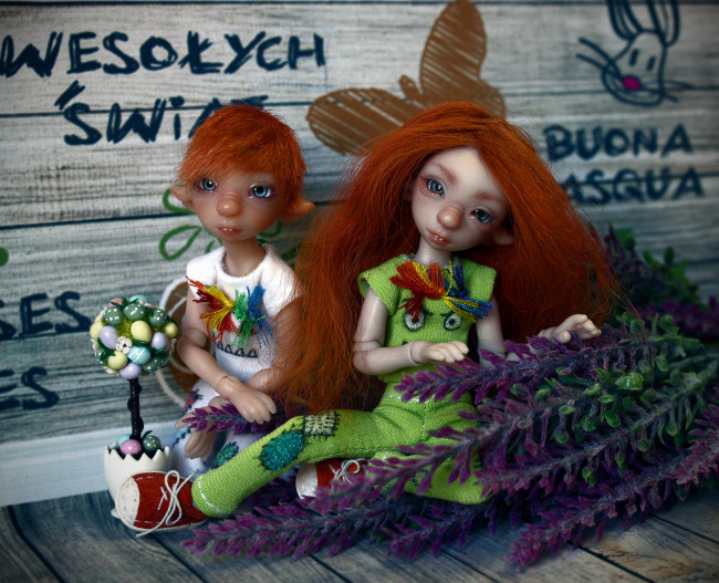 Happy Easter! Шарнирные мышки Лидии Снуль (фото 8)