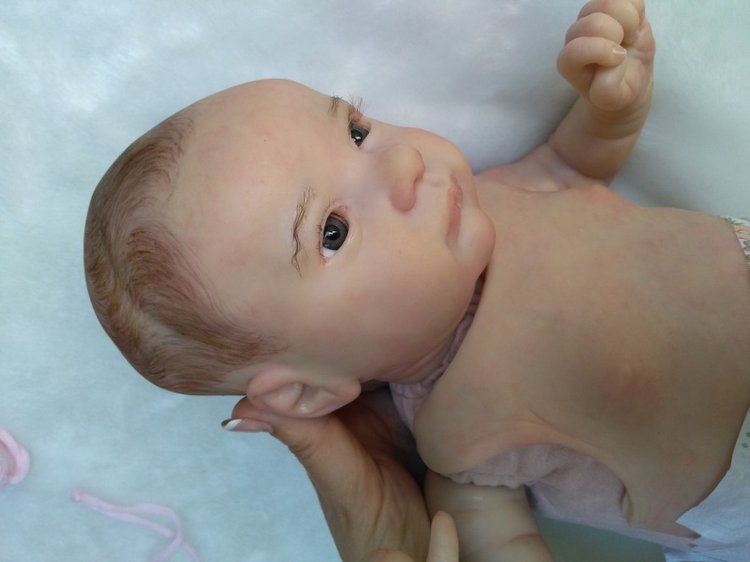 Кукла реборн Аврора - утренняя звездочка (фото 5)