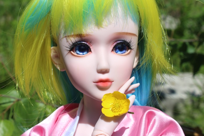 Яркое лето с Анжеликой - Кукла Звезда подиума. ООАК, 5-ый молд, 60 см