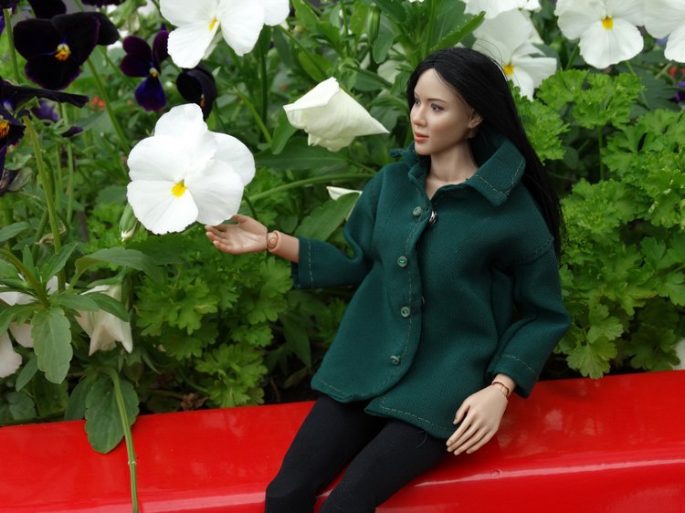 Прекрасная Джунг. Шарнирная кукла от VERYCOOL