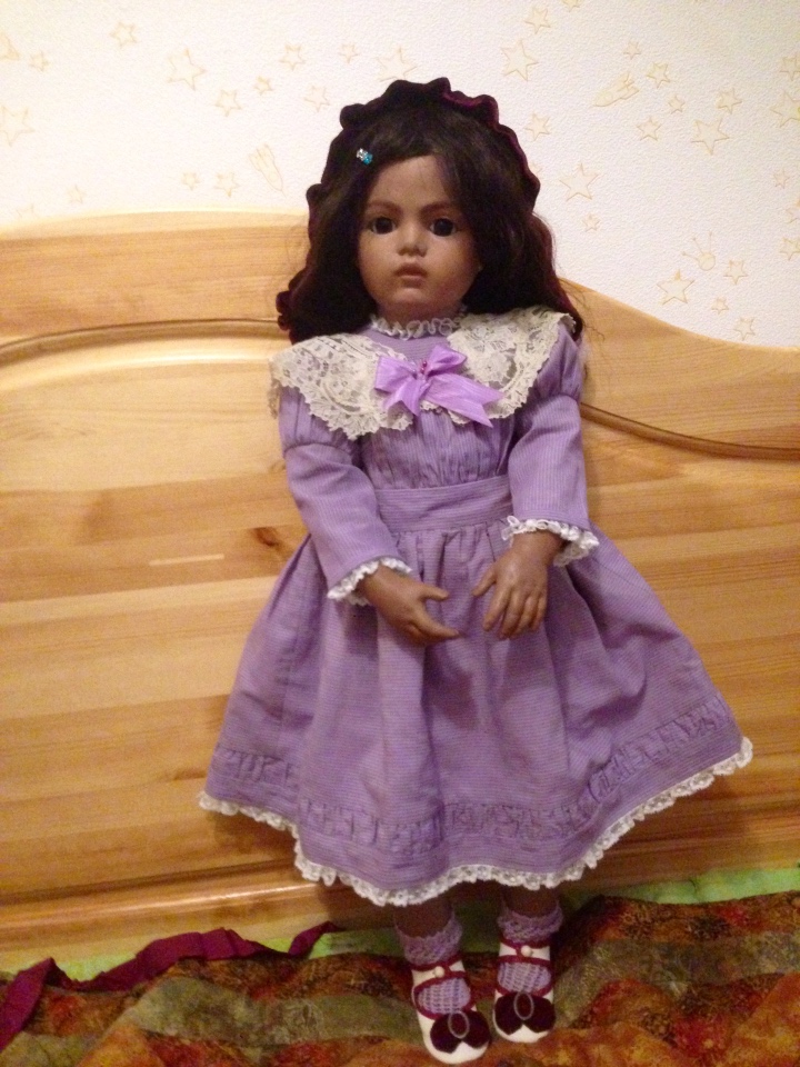 Чёрная жемчужина Алира. Реплика Брю 13 Мастера Ольги Руженцевой