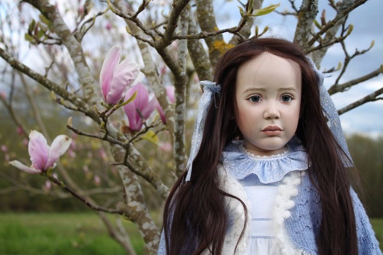 Процесс создания фарфоровых кукол - Джинн Гросс (Jeanne Gross). Часть Часть седьмая - Дети Цветов